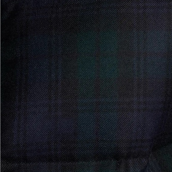 Mackage Mirri Plaid Puffer Jacket Blue Green - Picture 6 of 12